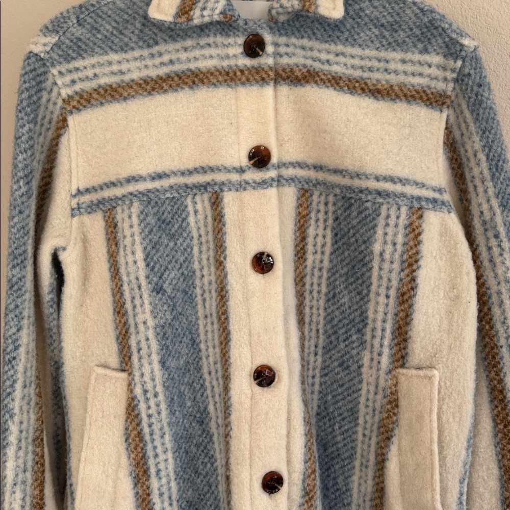 Samsøe Samsøe Rosa Wool Shirt Jacket XS - Picture 7 of 13